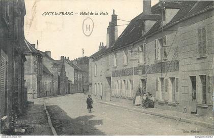 CPA  Ancy le Franc  89/31