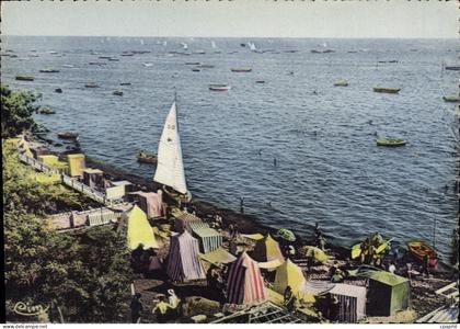 CPSM Andernos Les Bains Vue Du Bassin Et De La Plage