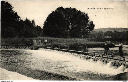 CPA ANDRESY - Le deversoir (453244)
