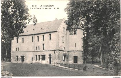 CPA Carte postale France Andrésy Vieux Manoir 1910   VM90237