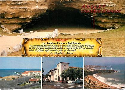 Carte Postale - 64 - Anglet - Multivues - Automobiles - Flamme Postale de Anglet - CPM - Voir Scans Recto-Verso - Poscar