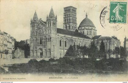 CPA Angouleme La Cathedrale