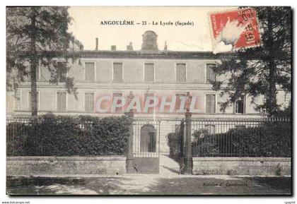 CPA Angouleme Le Lycee (Facade)