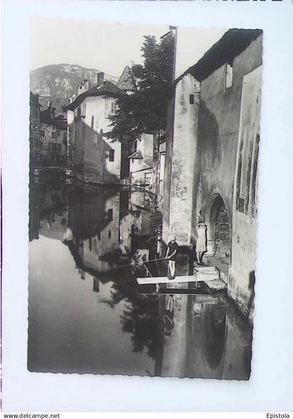 ► (74) Annecy -  le Vieux  Quartier - Enfant Pêcheur  cpsm