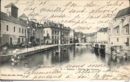 Annecy cPA entree des canaux