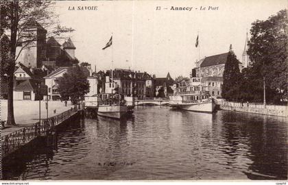 Annecy - Le Port - CPA