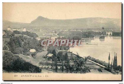 CPA Annecy et le lac