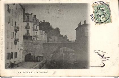 CPA Annonay le Pont Neuf
