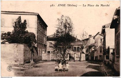 CPA   Carte Postale   France Anse Place du Marché  VM107740ok