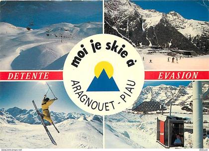 Carte Postale - 65 - Aragnouet Piau Engaly - Multivues - Hiver - Neige - Téléphérique - CPM - Voir Scans Recto-Verso - P