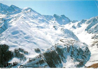 Carte Postale - 65 - Aragnouet Piau Engaly - Vue générale  les pistes - Pics du Piau et des Aiguillous - Hiver - Neige -