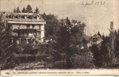 CPA Argeles Gazost Villa Duffau Pension de famille