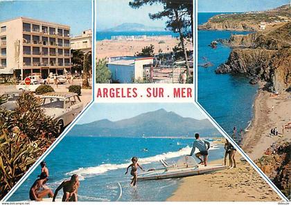 66 - Argelès sur Mer - Multivues - Automobiles - CPM - Voir Scans Recto-Verso