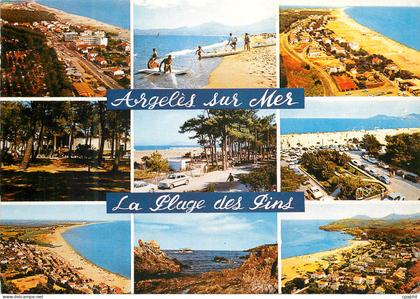 CPM 66 argeles sur mer la plage des pins