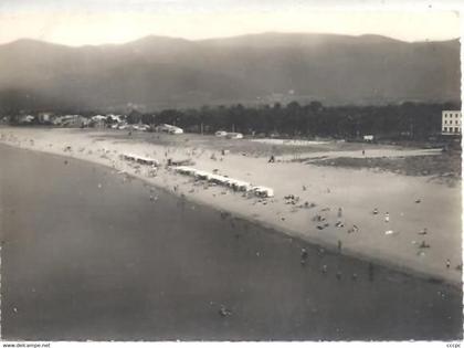 CPSM Argelès-sur-Mer vue aérienne de la Plage