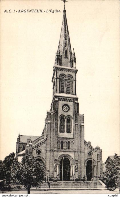 CPA Argenteuil l'eglise