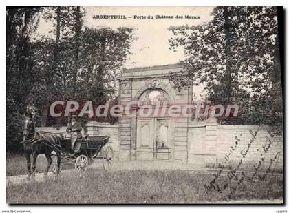 CPA Argenteuil Porte du Chateau des Marais
