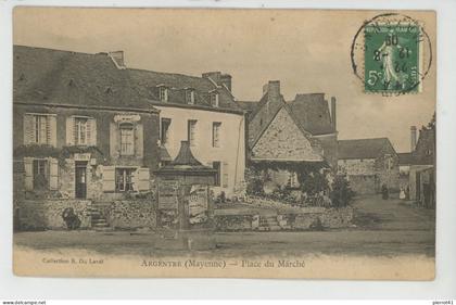ARGENTRÉ - Place du Marché
