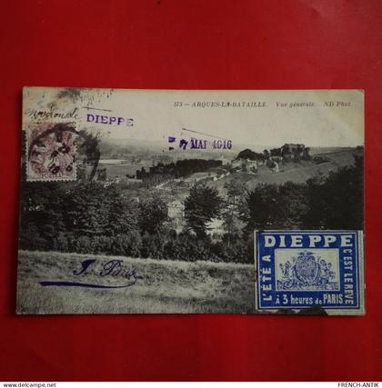 ARQUES LA BATAILLE VIGNETTE DIEPPE