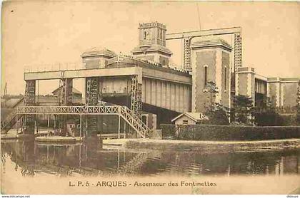 62 - Arques - Ascenseur des Fontinettes - Ecrite - CPA - Voir Scans Recto-Verso