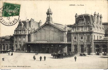 CPA Arras La Gare