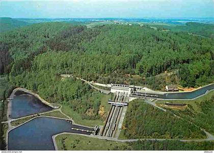 Carte Postale - 57 - Saint Louis - Arzviller - Le plan incliné transversal - Ascenseur à Bateaux - Vue aérienne - CPM -