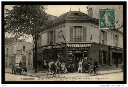 92 Asnières-sur-Seine carotte tabac D92D K92004K C92004C RH088034