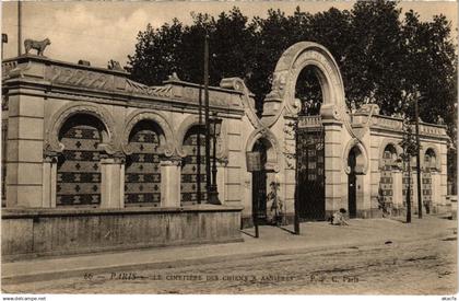 CPA ASNIERES-sur-SEINE PARIS - Le Cimetiere des Chiens a Asnieres (1322473)