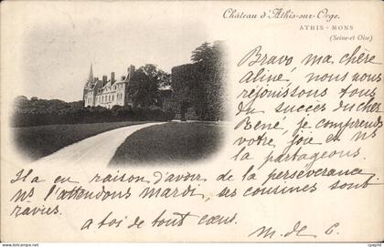 Athis Mons - Chateau d Athis sur Orge CPA