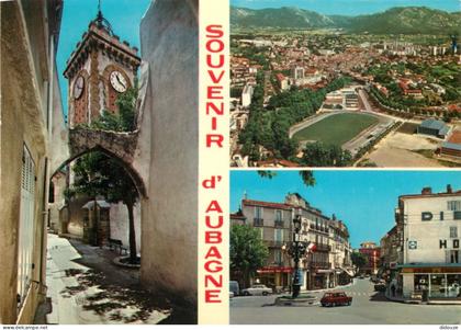 13 - Aubagne - Multivues - Automobiles - CPM - Flamme Postale - Voir Scans Recto-Verso