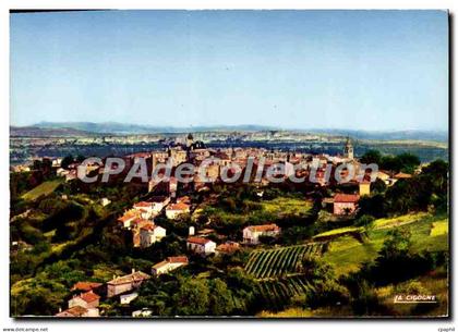 CPA Aubenas Ardeche Vue generale prise du chemin des fontaines