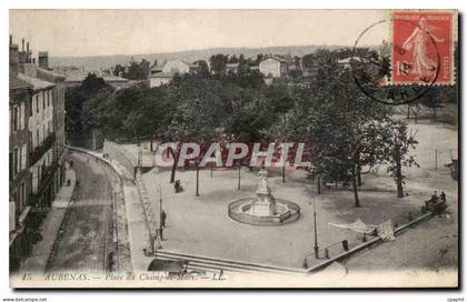 CPA Aubenas Place du Champ de Mars