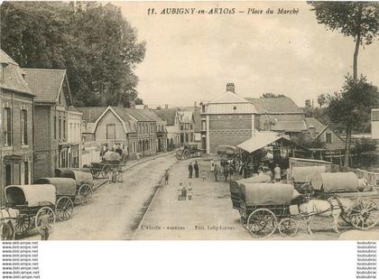 AUBIGNY EN ARTOIS PLACE DU MARCHE