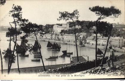 CPA Audierne Vue Prise De La Montagne