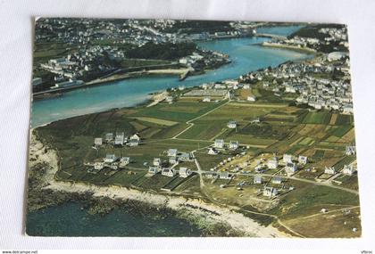 Cpm 1975, Audierne, la pointe de Lezarouen, Poulgoazec, l'anse de Locqueran, Finistère 29