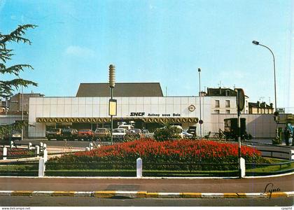 CPM Aulnay sous bois Seine St Denis La Gare SNCF