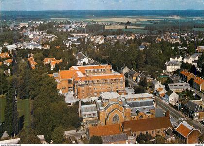 CPM Aulnoye Aymeries (Nord)Vue generale Pensionna le Jeanne d'Arc
