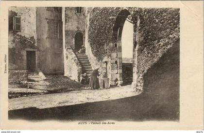 CPA AUPS Portail des Aires (1111417)