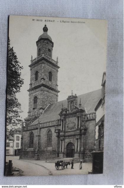 AA663, Auray, l'église saint Gildas, Morbihan 56