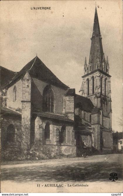 Aurillac CPA La cathedrale