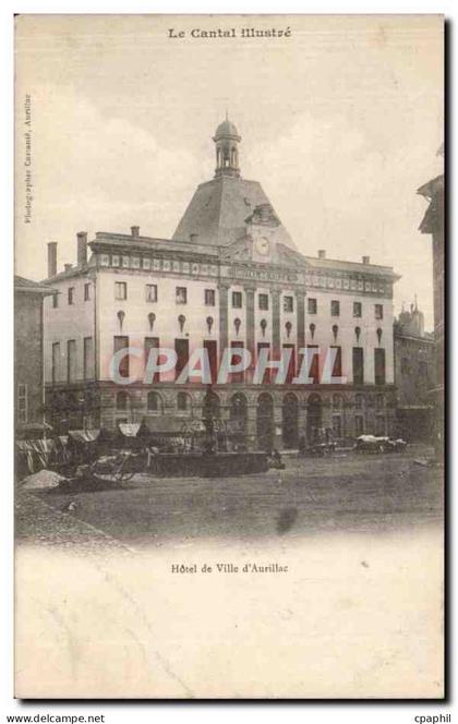 Aurillac - Hotel de Ville - CPA
