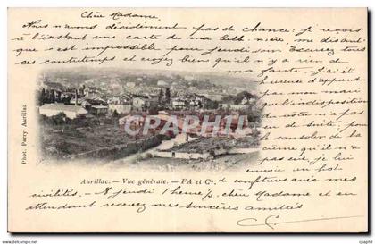 Aurillac - Vue Generale - CPA