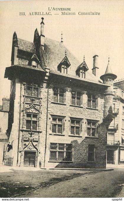 CPA Aurillac Maison consulaire