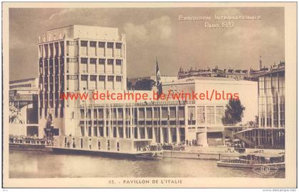 Pavillon de l'Italie. Expo Paris 1937.