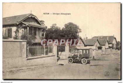 CPA Autun Clinique chirurgicale Automobile