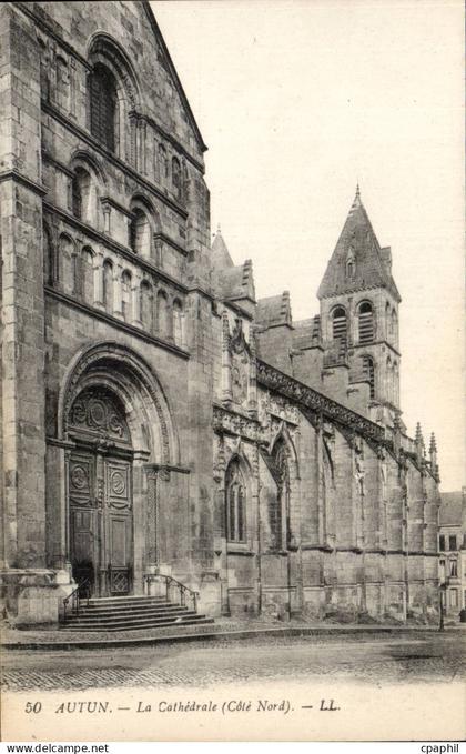 CPA Autun La cathedrale
