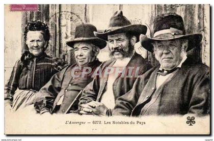 Auvergne - Les Notables du Pays - CPA