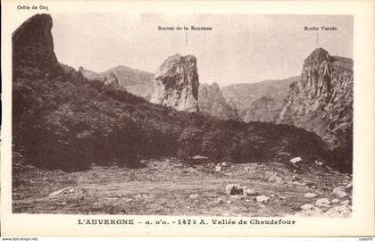 Auvergne - Vallee de Chaudefour - CPA