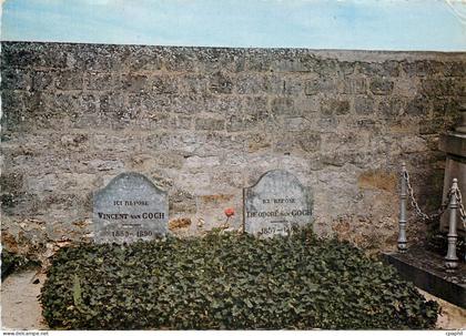 CPM Auvers sur Oise Val d'Oise La tombe des Freres Van Gogh