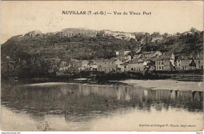 CPA AUVILLAR vue du Vieux Port (979374)